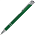 Ручка шариковая Legend, металлическая, зеленая_зеленый