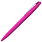 Ручка шариковая, пластиковая, софт тач, розовая/белая, Zorro_РОЗОВЫЙ