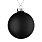 Елочный шар Finery Matt, 10 см, матовый черный_10 СМ