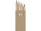 Набор карандашей для раскрашивания Artemaa с 6 предметами, натуральный small_img_3