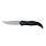 Нож складной Stinger, 101 мм (серебристый), материал рукояти: древесина черного дерева (черный)_ЧЕРНЫЙ
