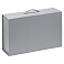Подарочная коробка, размер 39*26,3*11 см, Solution Prestige Big Case Linen с магнитным клапаном и ручкой , с EVA ложементом 36,8*25,1*4 см под индивидуальную вырубку, серебристая,  small_img_4