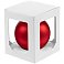 Елочный шар Gala Matt в коробке, красный, 8,5 см small_img_3