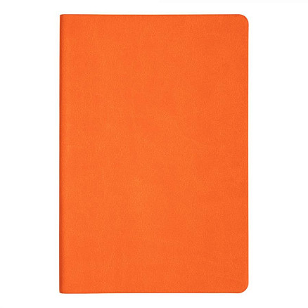 Ежедневник Flexy Soft Touch Latte Print Sample Hills А5, оранжевый, недатированный, в гибкой обложке