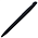 Ручка шариковая, пластик, софт тач, черный/белый, Zorro_черный