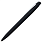 Ручка шариковая, пластик, софт тач, черный/белый, Zorro_ЧЕРНЫЙ