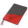 Ежедневник Flexy Treviso Nuba Sand Color А5, серый/красный, недатированный, в гибкой обложке small_img_1