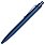 Ручка шариковая Shine Ray Soft touch алюминиевая, темно-синяя_ТЕМНО-СИНИЙ