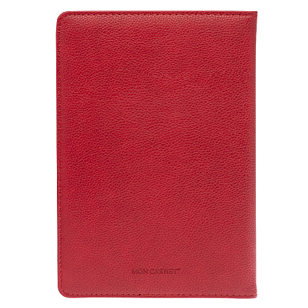 Ежедневник City Lafite А5, красный, недатированный, в твердой обложке с поролоном