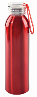 Алюминиевая бутылка для питья LOOPED, красная