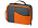 Изотермическая сумка-холодильник Breeze для ланч-бокса, серый/оранжевый_серый/оранжевый