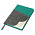 Ежедневник Flexy Smart Porta Nuba Latte A5, серый/бирюзовый, недатированный, в гибкой обложке_серый/бирюзовый