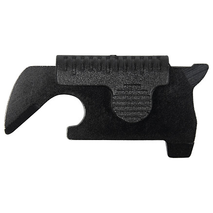 Карточка Tools leeds, 9 функций, инструменты из нержавеющей стали, корпус из полупрозрачного черного  пластика