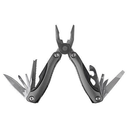 Мультитул Tools Birmingham (мультиинструмент) 11 в 1 c чехлом, в подарочной коробке, серый
