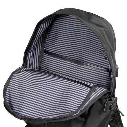 Городской рюкзак Cloud с отделением для ноутбука, водоотталкивающий, нейлоновый, черный