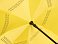 Зонт-трость наоборот Inversa, полуавтомат, черный/желтый (Р) small_img_5