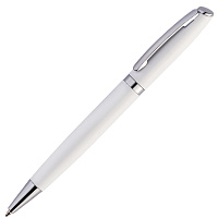 Ручка шариковая VESTA Requis, металлическая, белая