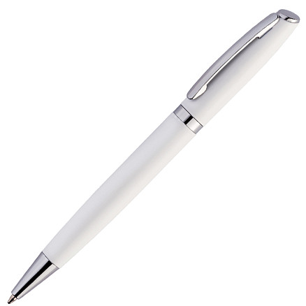Ручка шариковая VESTA Requis, металлическая, белая