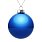Елочный шар Finery Gloss, 10 см, глянцевый синий_10 СМ