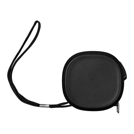 Рулетка Tools Trecker 3 метра, черная, пластиковая, с трещоткой и ремешком