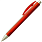 Ручка шариковая, пластиковая, красная_КРАСНЫЙ