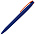 Ручка шариковая, пластик софт-тач, Zorro Color Mix, синий/оранжевый_синий/оранжевый