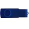 Флеш накопитель USB 2.0 Twister 8GB, пластик Софт Тач/металл, синий/синий small_img_3