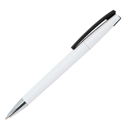 Ручка шариковая, пластиковая, белая/черная Zorro Assembling