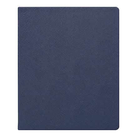 Еженедельник Urban Terra A4, темно-синий, недатированный, в полугибкой обложке