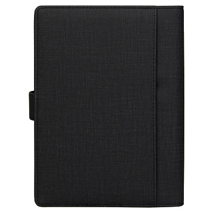 Ежедневник в суперобложке Country Business Canvas A5+, в подарочной коробке , черный, недатированный, с магнитным клапаном, в твердой обложке c поролоном