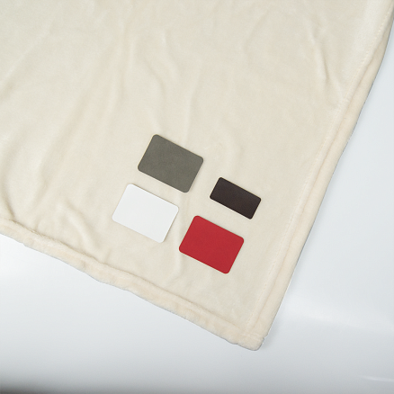 Шеврон Rectangle NUBA размер 50*70 мм, светло-серый, со скругленными углами