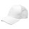 Кепка 5-панельная  Shefild  250 с сеткой, c белым сендвичем, белая_БЕЛЫЙ