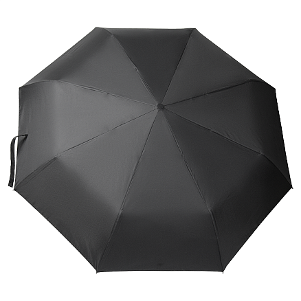 Зонт складной автоматический Forest Optimum, диаметр 108 см, 8 панелей, черный