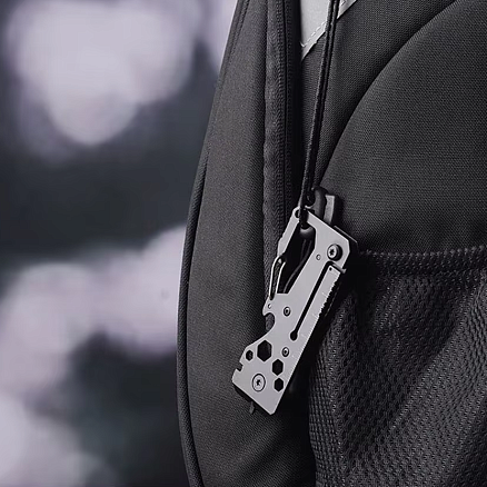 Брелок-/мультитул Tools Hamilton, черный