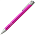 Ручка шариковая, COSMO HEAVY, металл, розовый/серебро_розовый