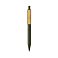 Ручка из переработанного ABS-пластика GRS с бамбуковым клипом small_img_4