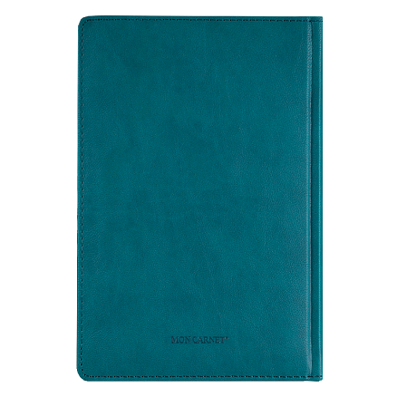 Ежедневник Classic Sound Jannu А5, бирюзовый, недатированный, в твердой обложке