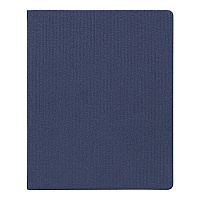 Еженедельник Classic Sand A4, синий, недатированный, в твердой обложке