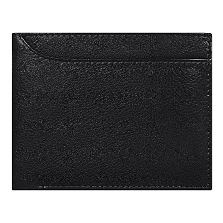Кошелек с картхолдером для кредитных карт Leather Dream из нат. кожи, черный