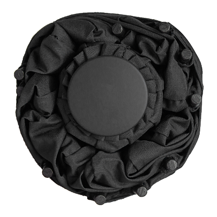 Зонт складной автоматический обратного сложения Forest Liverpool Reverse Safeclosing, диаметр 117 см, 10 панелей, с плавным закрытием, в подарочной коробке, черный