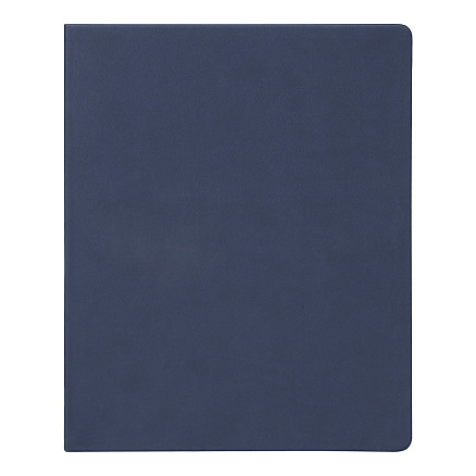 Еженедельник Urban Latte Soft Touch A4, синий, недатированный, в полугибкой обложке