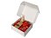 Подарочный набор с чаем, кружкой, френч-прессом и новогодней подвеской Чаепитие, красный small_img_2
