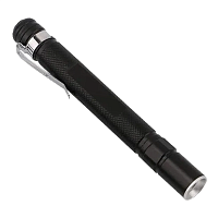 Фонарь Tools Dinan, алюминиевый, с клипсой, черный