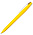 Ручка шариковая, пластик, софт тач, желтый/белый, Zorro_желтый