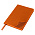 Ежедневник Flexy Latte Color А5, оранжевый, недатированный, в гибкой обложке_оранжевый