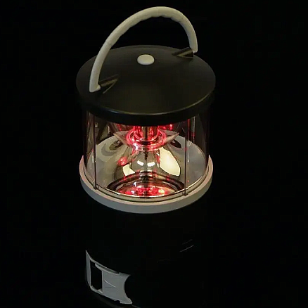 Набор инструментов Tools lantern cо встроенной лампой , 15 инструментов,  черный, в пластиковом футляре