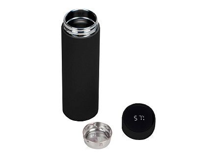 Набор подарочный Solution Prestige Trio (внешний аккумулятор, мультитул, термос), черный