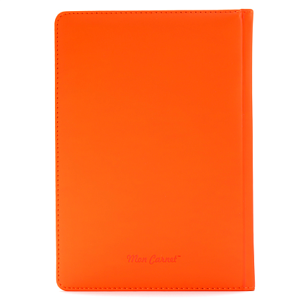 Ежедневник Classic Soft А5, оранжевый, недатированный, в твердой обложке