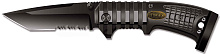 Нож складной Stinger, 90 мм (чёрный), материал рукояти: сталь/алюминий/пластик (чёрный)