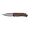 Нож складной Stinger, 77 мм (серебристый), материал рукояти: древесина венге (коричневый)_КОРИЧНЕВЫЙ